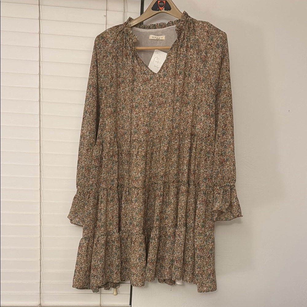 Floral Print Women's Dress